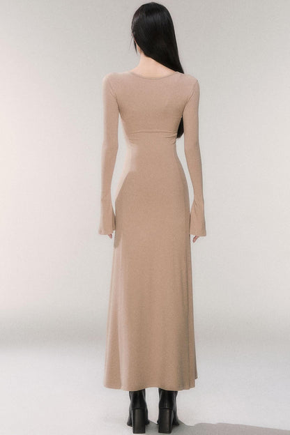 Desire Knit V-neck Dress