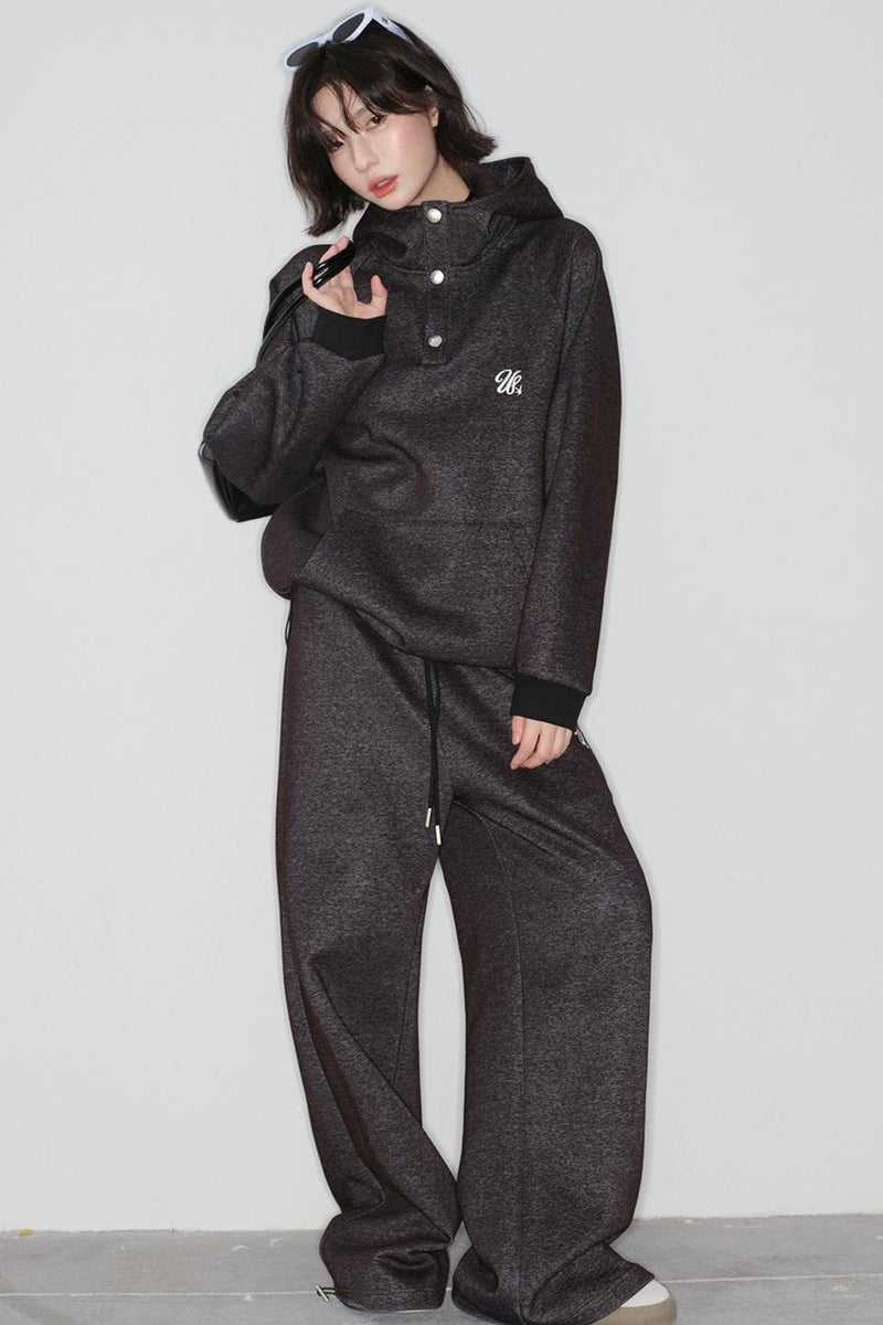 Hooded Sports Suit Jacket + Pants