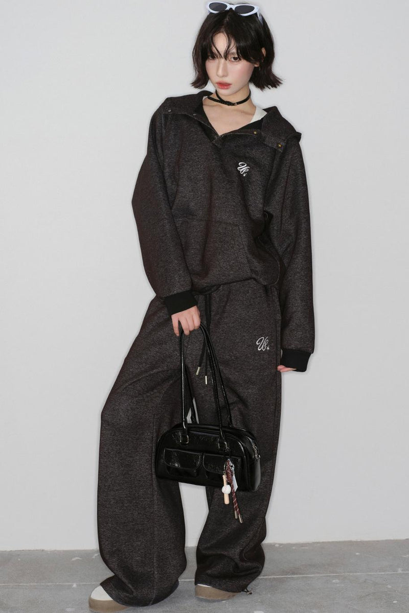 Hooded Sports Suit Jacket + Pants