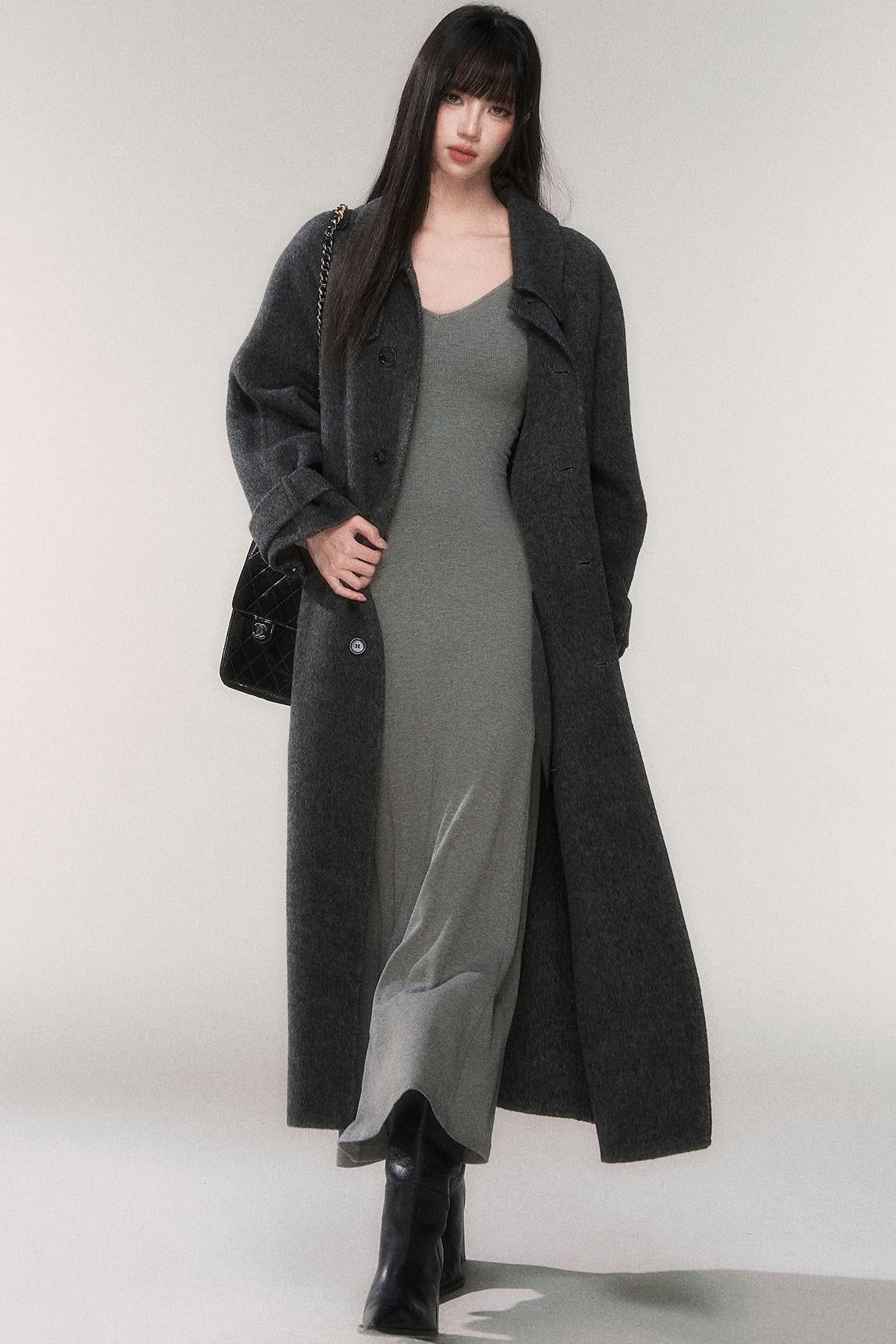 Desire Knit V-neck Dress