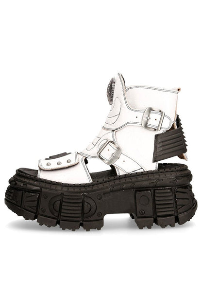Dark Punk High Cut Sandal Shoes