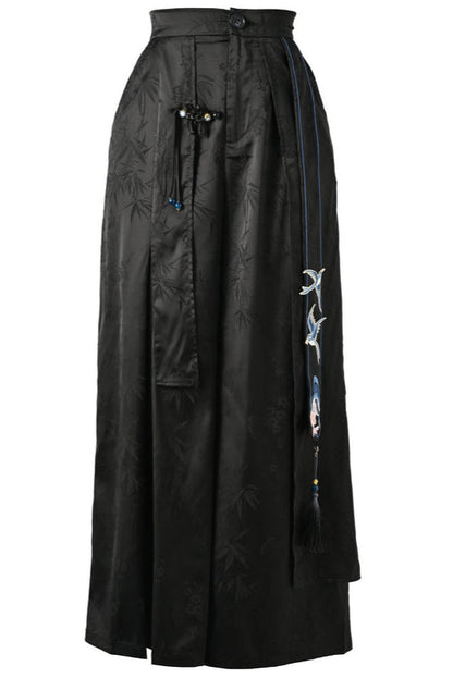 Chinese-style Design Mode Jacket + Shirt + Pants + Camisole