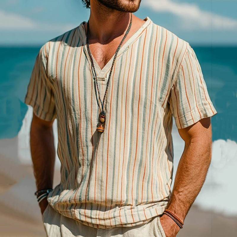 Subtly Elegant T-Shirt with a Refined Vintage Look