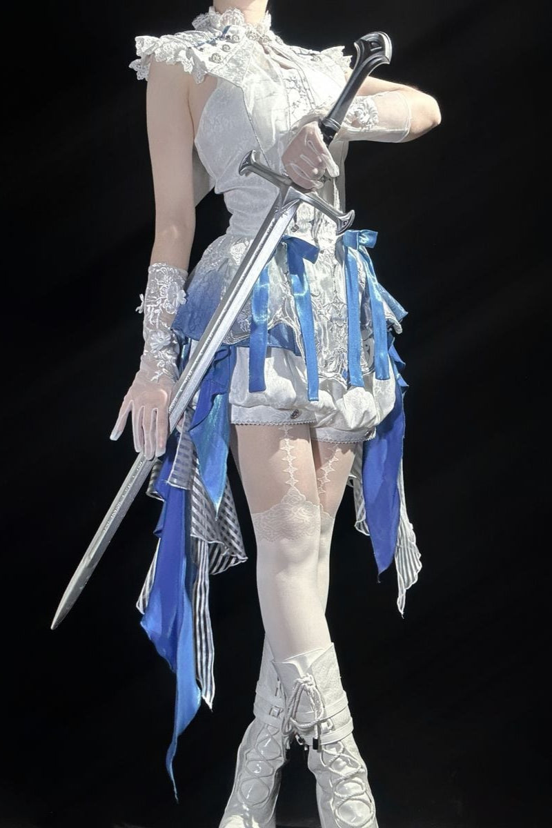 [pre-order] Prince Mode Suspender Skirt + Shorts + Shawl