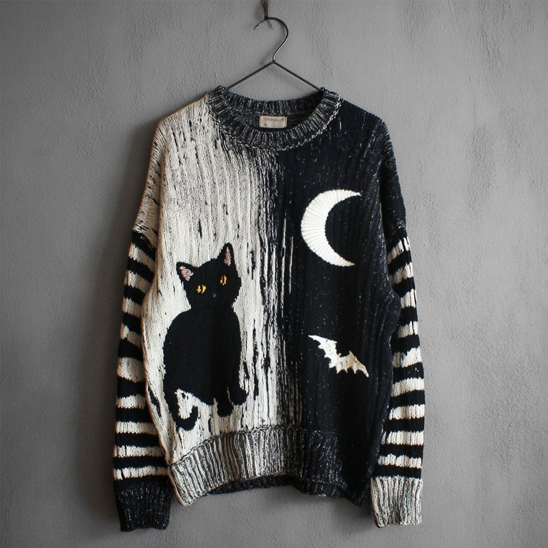 Classic Vintage Sweater with a Flattering Fit