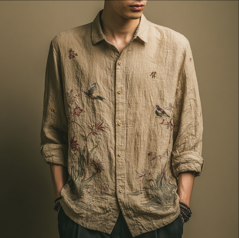 Vintage Inspired Shirt with a Contemporary Edge