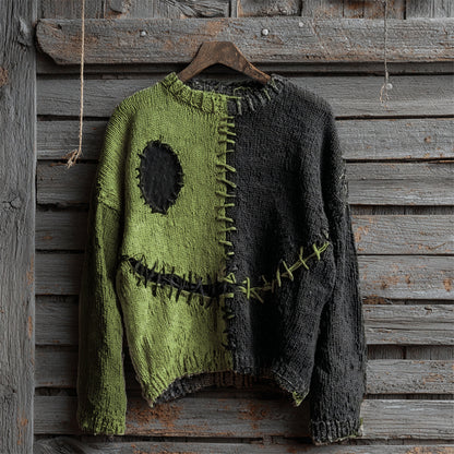 Casually Elegant Sweater with a Refined Edge