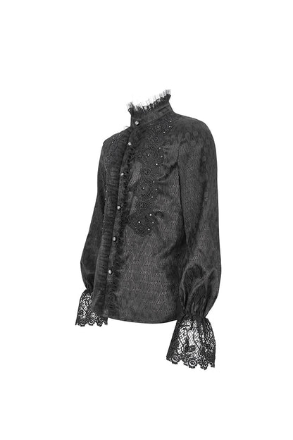 Subtly Elegant Shirt with a Refined Vintage Look