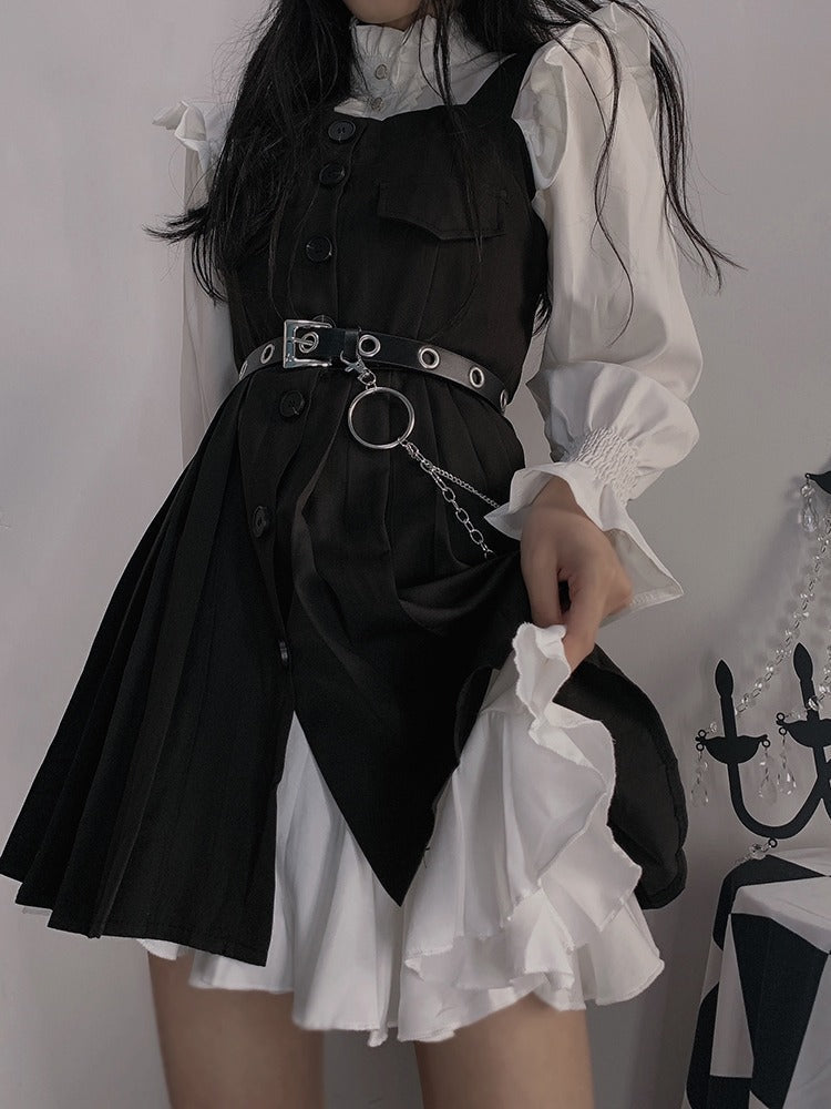 Shirt & Overall Skirt