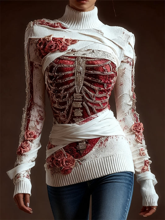 Vintage Inspired Sweater with a Contemporary Edge