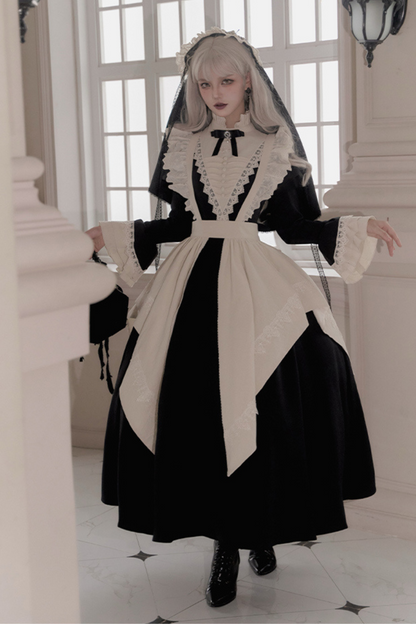[pre-order] Dark Gothic Girl School Dress Set