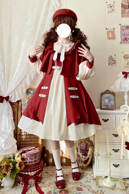 Fairy Tale Cape Lolita Daily Dress