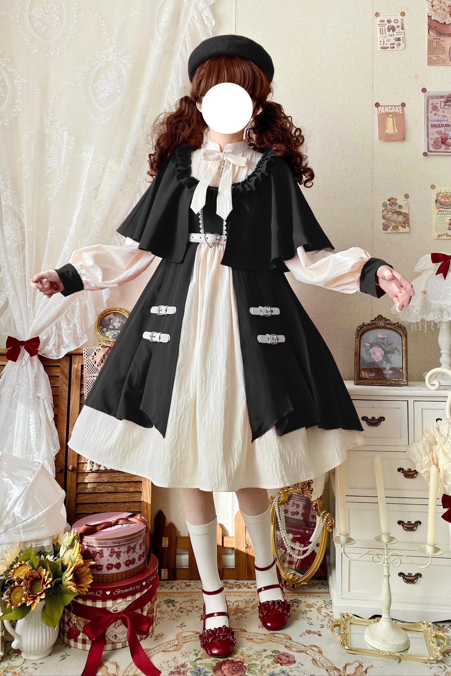 Fairy Tale Cape Lolita Daily Dress