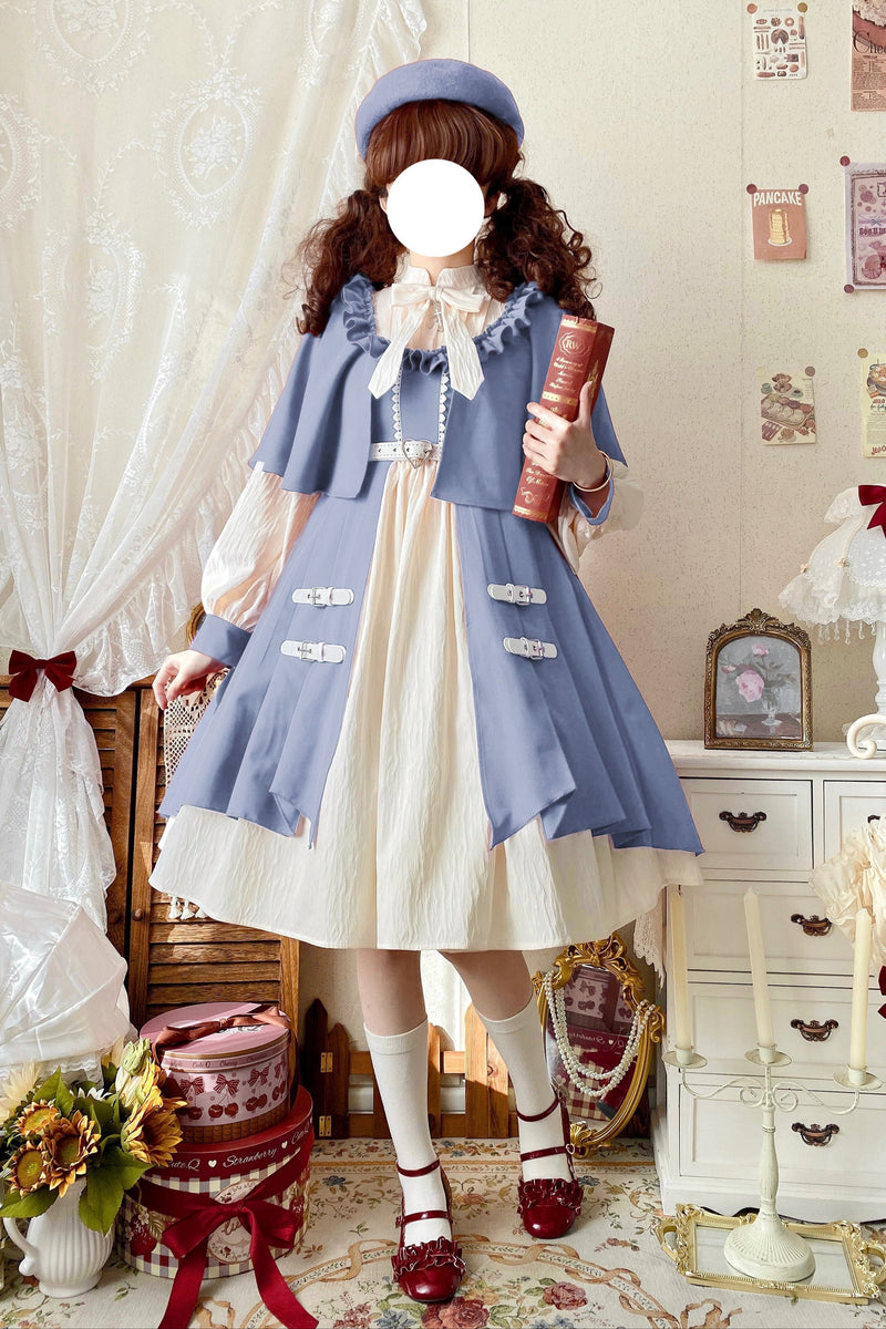 Fairy Tale Cape Lolita Daily Dress