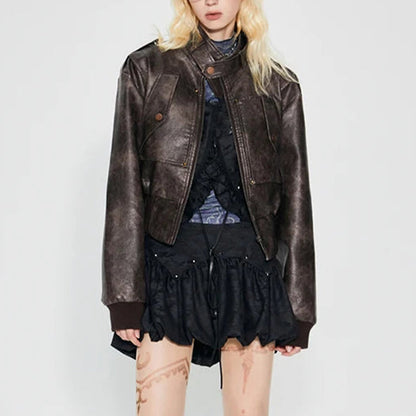 Brown Leather Jacket