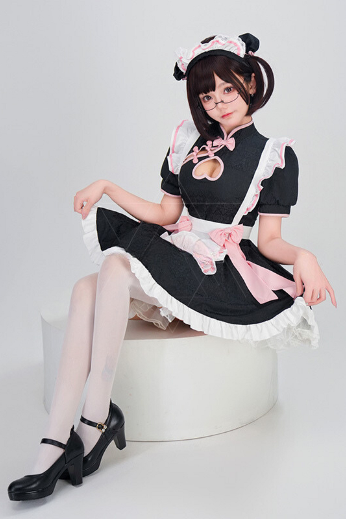 Chinese Lolita Cosplay Maid Dress