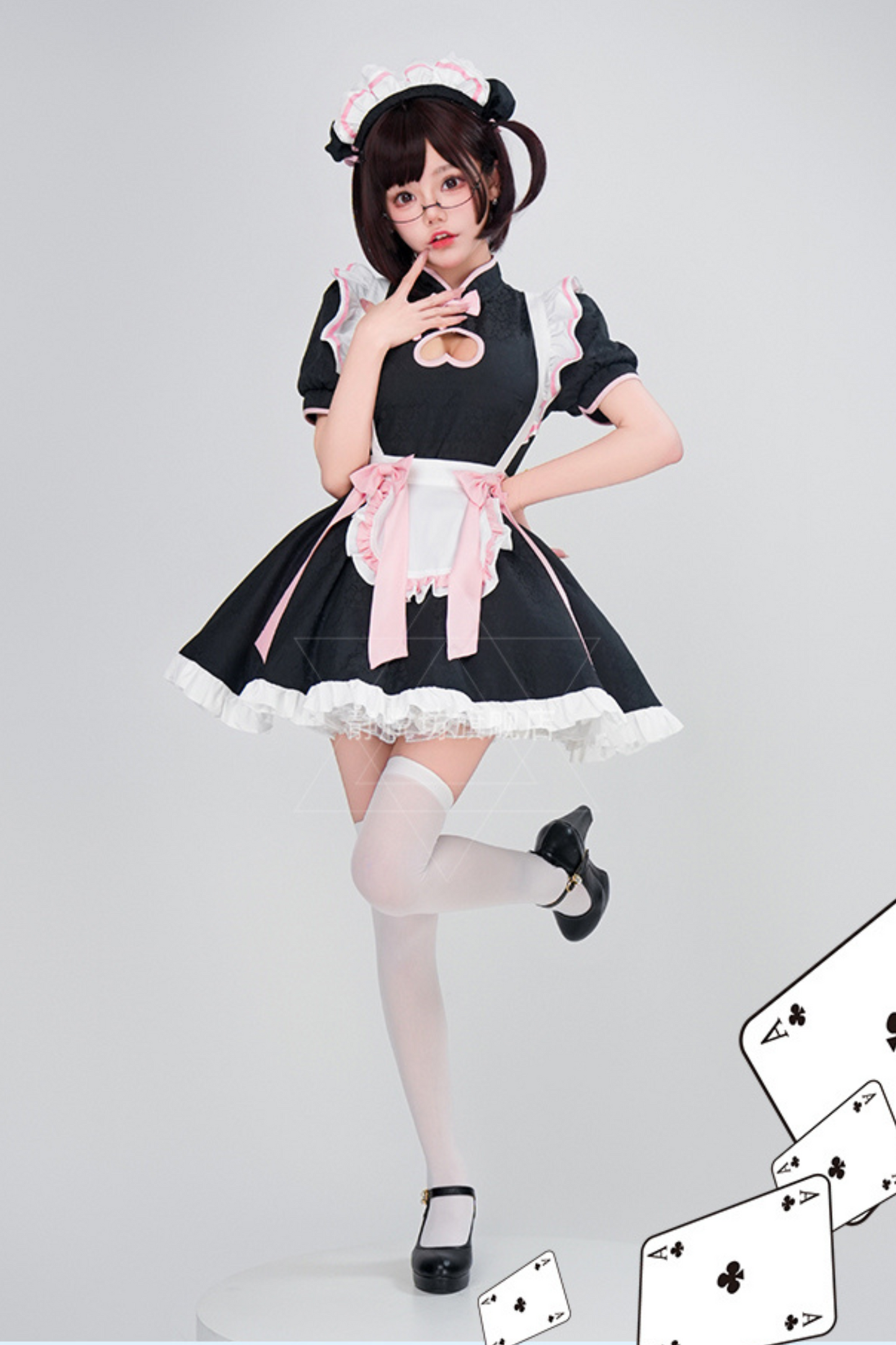 Chinese Lolita Cosplay Maid Dress