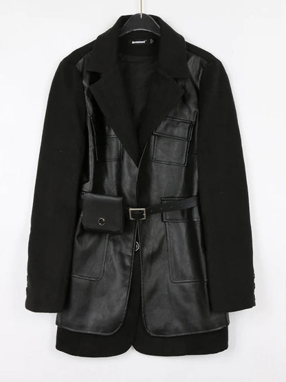 Leather Blazer