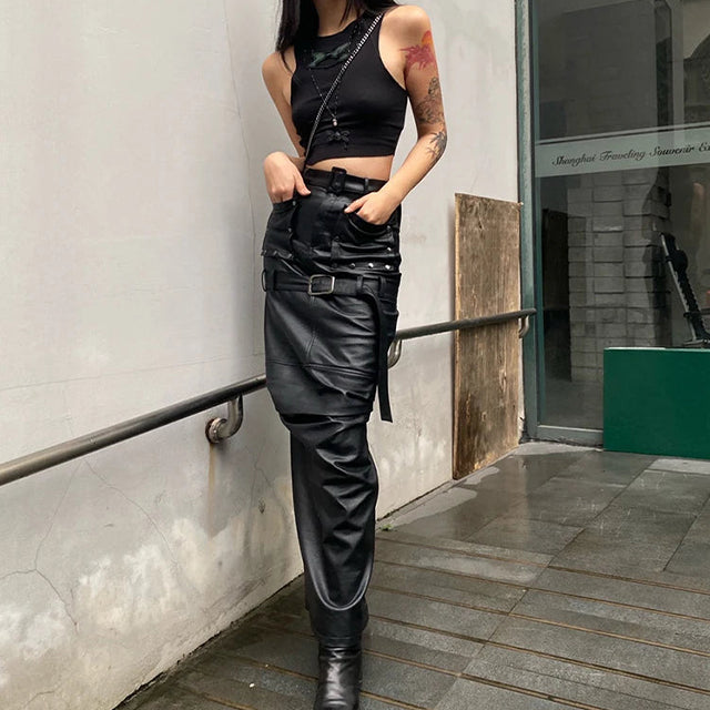 Leather Skirt