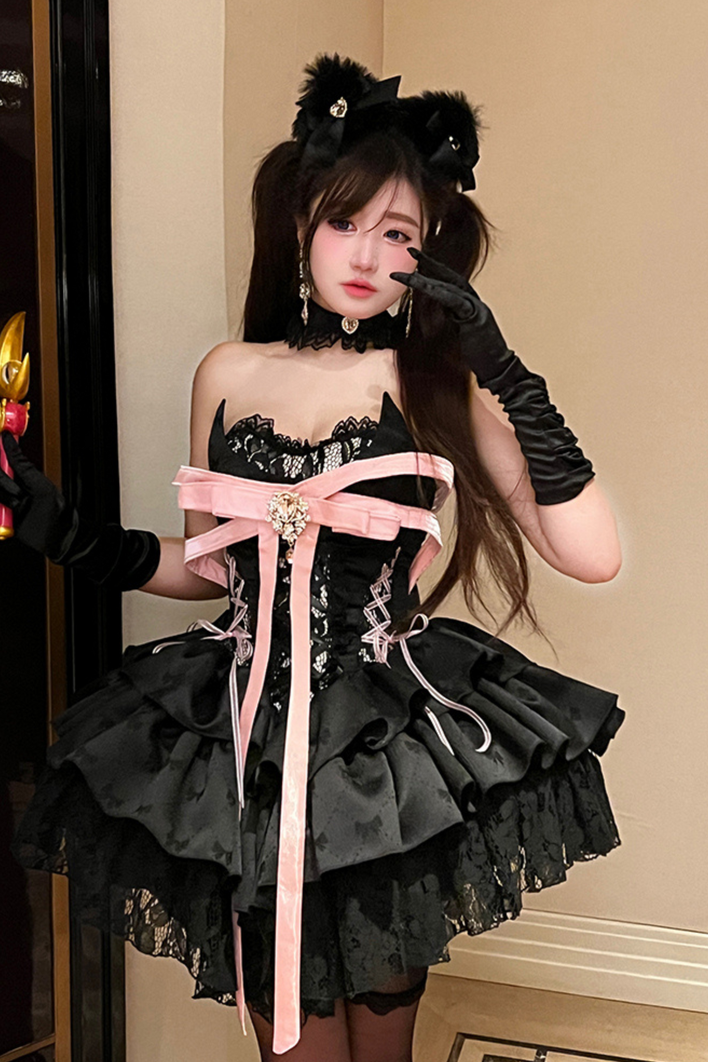 [pre-order] Dark Idol Lolita Dress