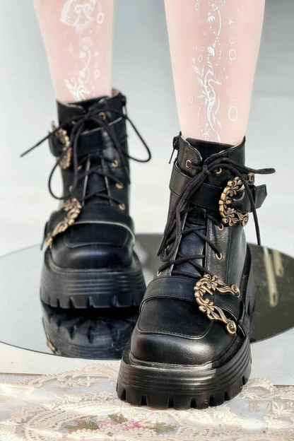 Retro Design Old Short Boots