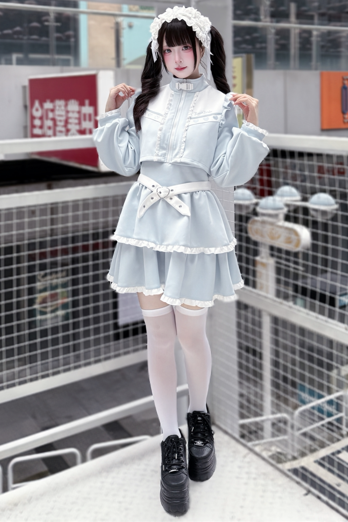 Aqua Dark Subculture Dress