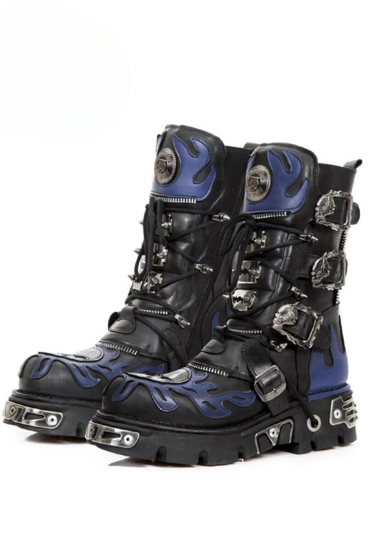 Y2k Dark Punk Short Boots