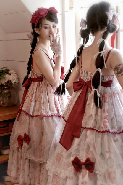 Strawberry Box Lolita Camisole Dress