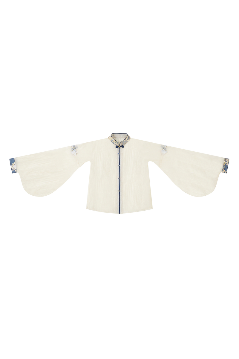 Chinese-style Suspender Skirt + Shirt + Accessories