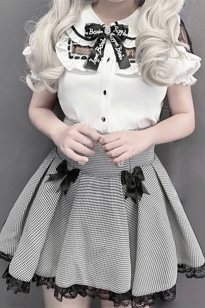 Doll Lace Top + Culottes