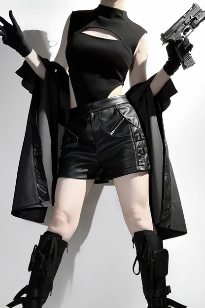 [pre-order] Shinbu Lolita Mode Wide Jacket + Top + Shorts