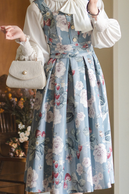 Retro Sleeveless Dress + Shirt