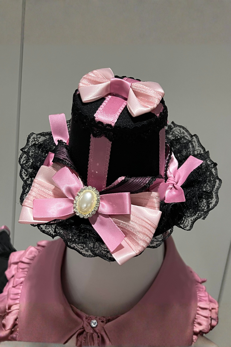 [pre-order Deadline: March 10] Candy Heartbeat Lolita Shirt + Jumper Skirt + Hat + Ribbon