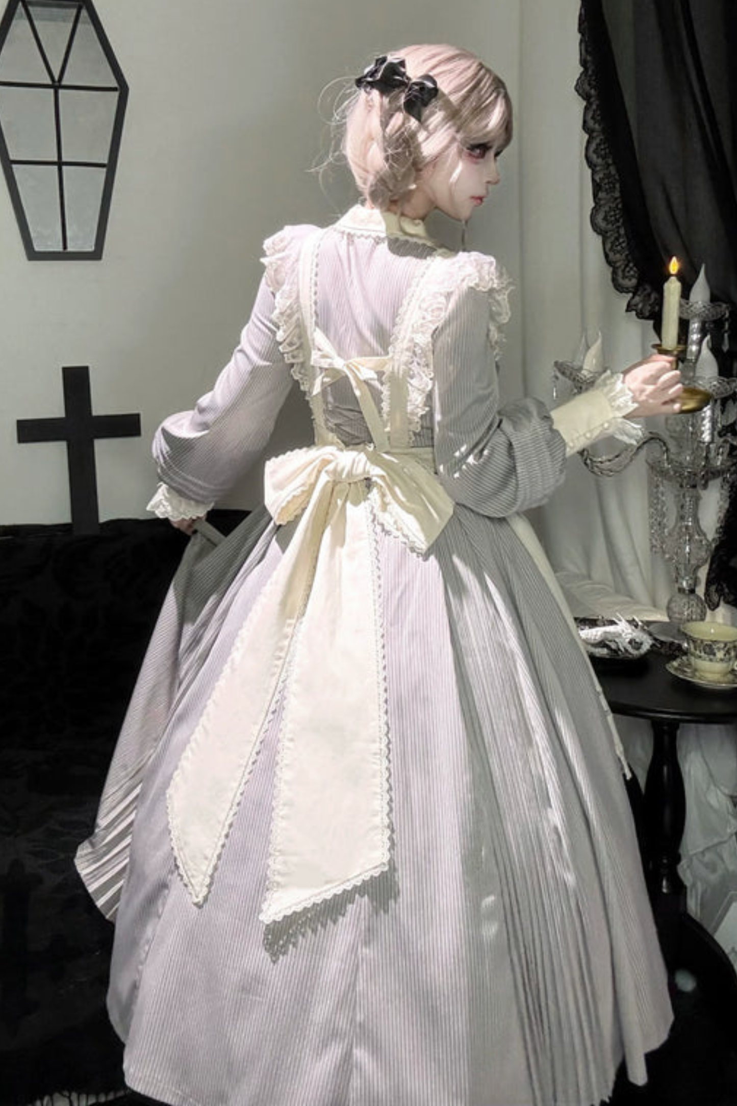 Retro Lolita Dress + Apron