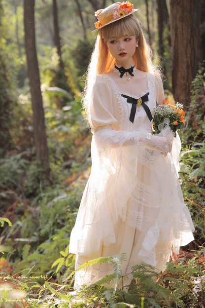 Retro Lace Classic Lolita Dress