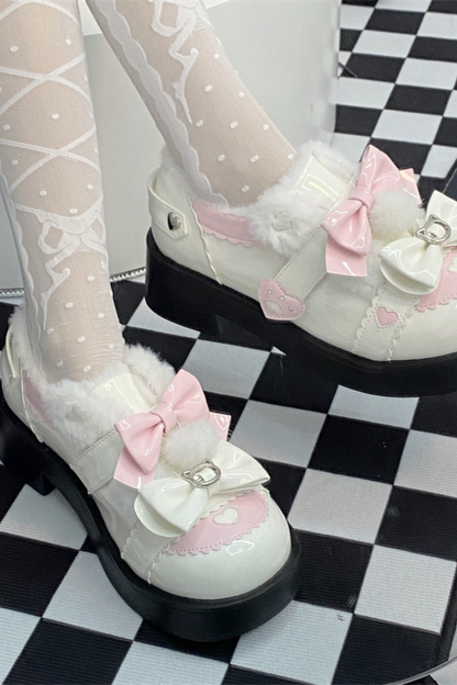 Double Ribbon Sweet Girly Shoes