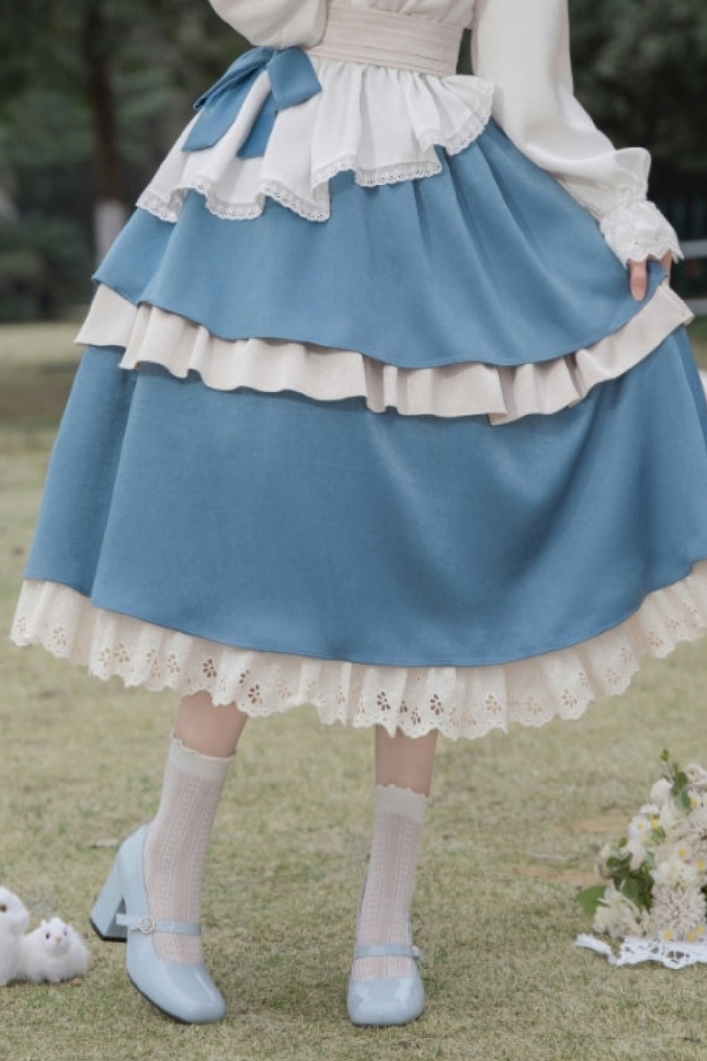 Retro Shirt + Half Skirt