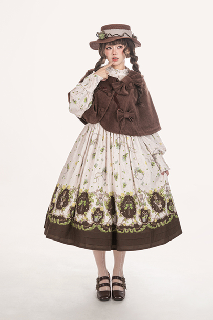 Winery Retro Bear Lolita Dress