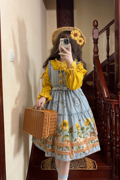 Sunflower Drop Lolita Set