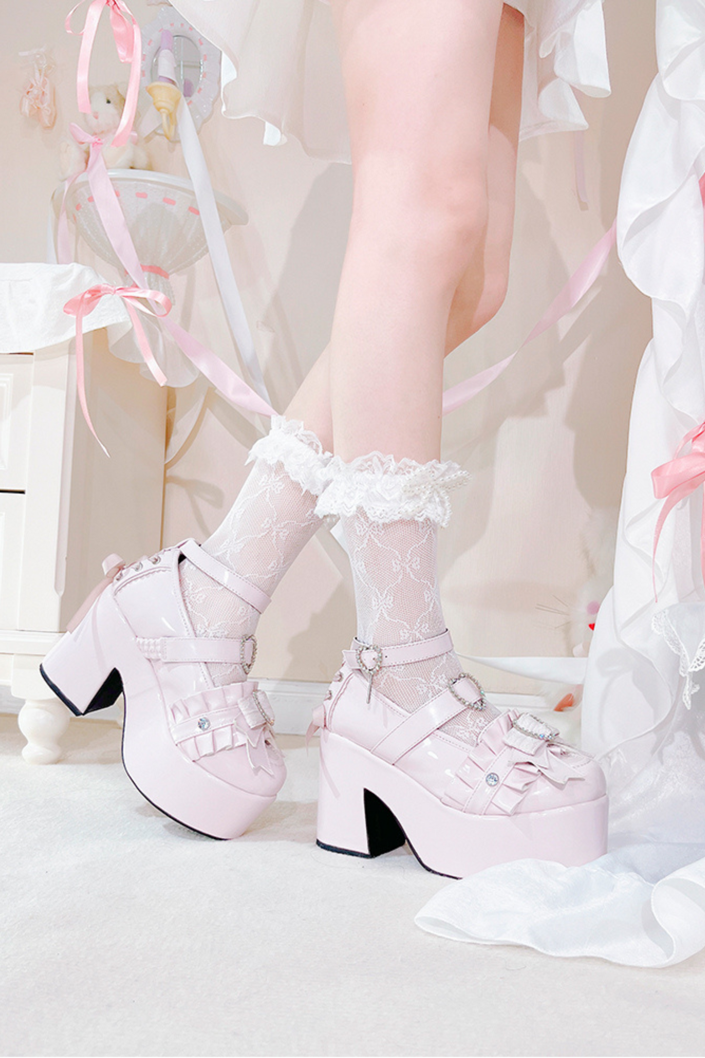 Heart Ring Girly Shoes