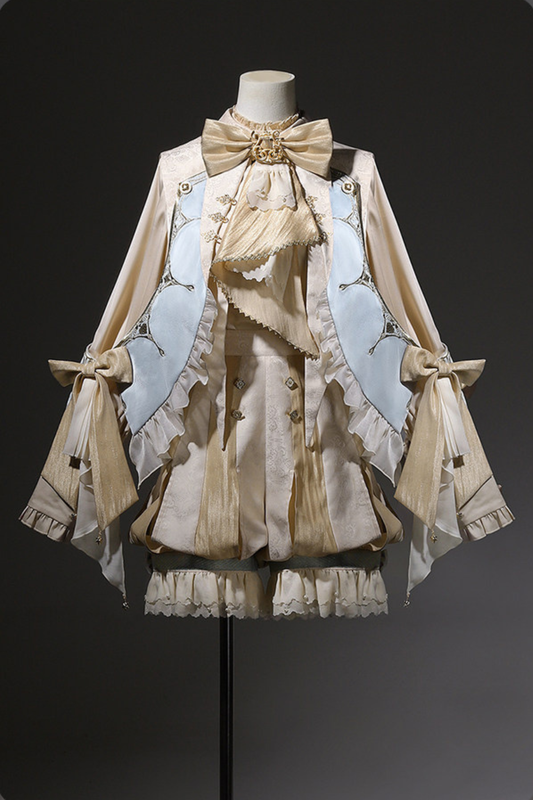 Fairy Tale Prince Lolita Top + Pants + Fake Collar