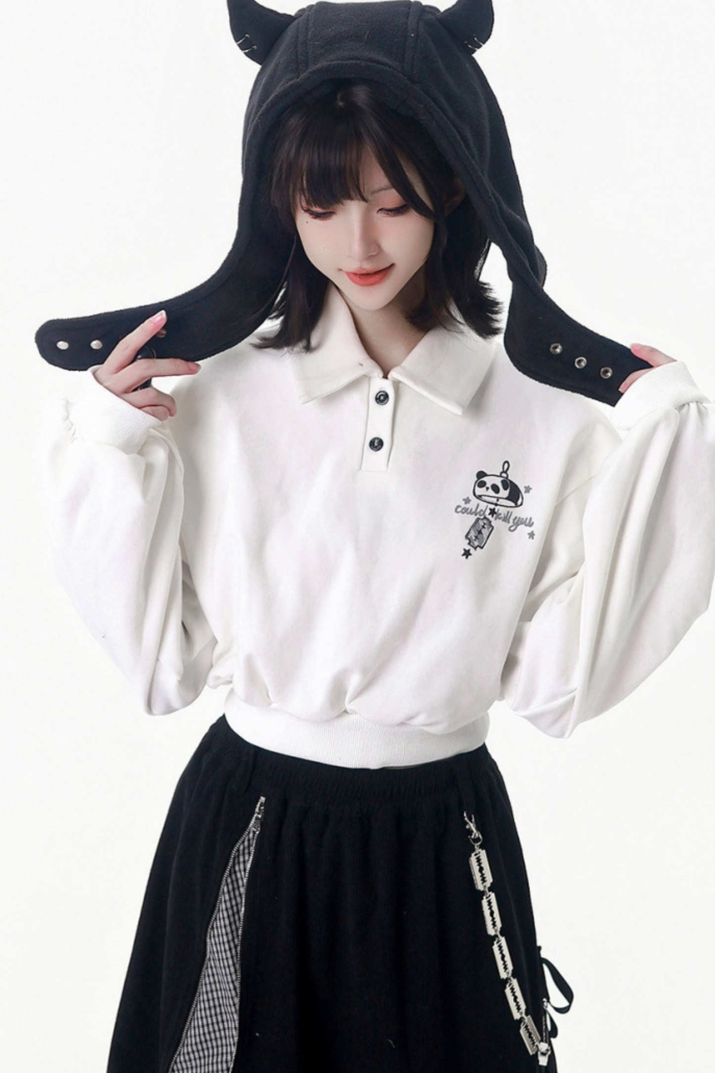 Blackberry Hood Jacket + Tops + Pants + Skirt