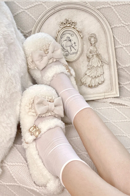Luxurious Snow Lolita Shoes