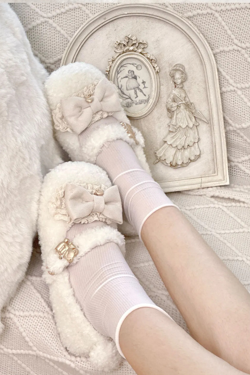 Luxurious Snow Lolita Shoes
