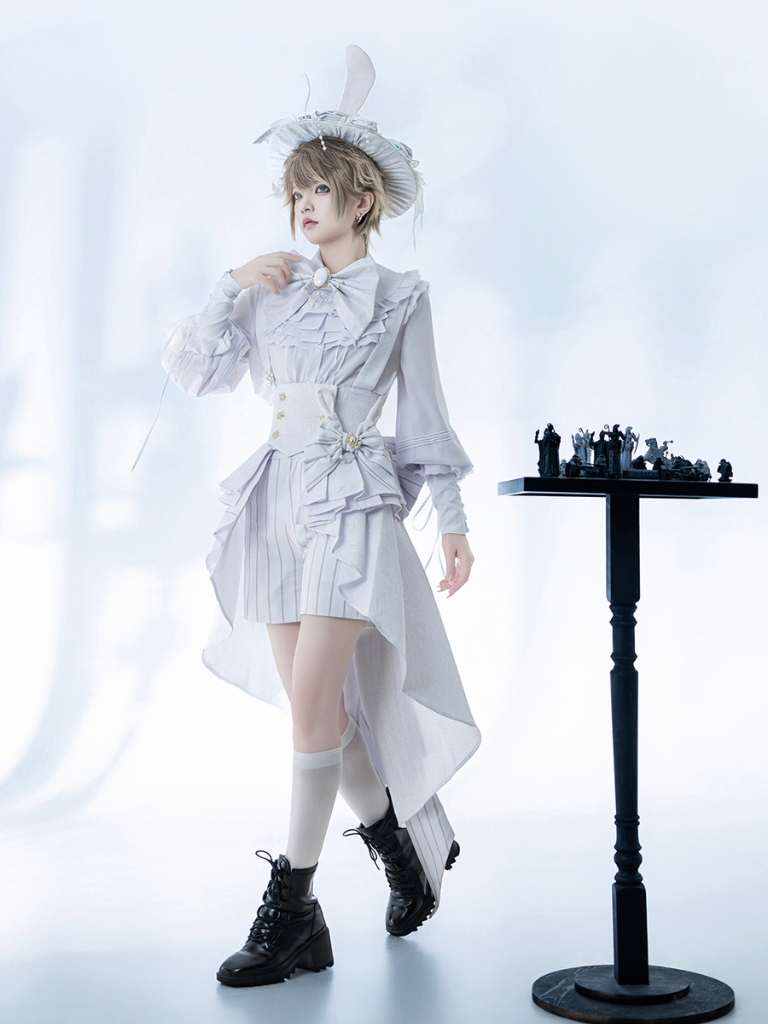 White Moon Rabbit Prince Set