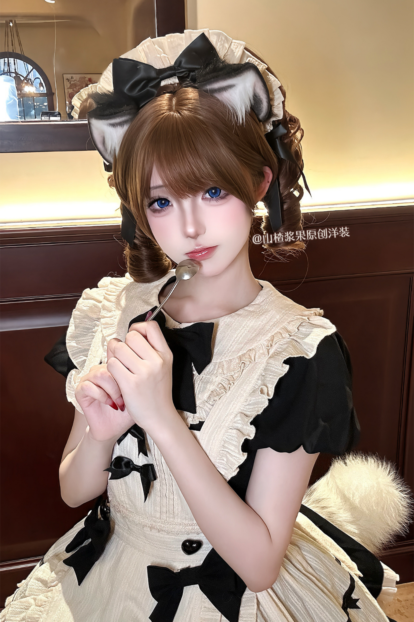 Little Maid Lolita Dress + Apron + Sleeves + Headband