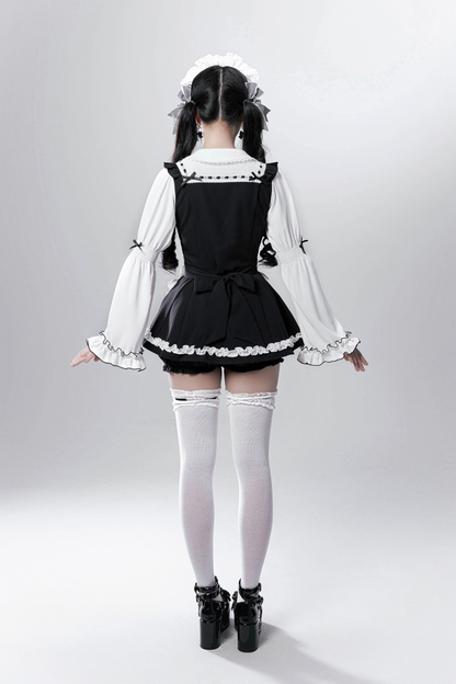 Sweet Maid Top + Shorts + Apron