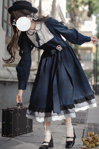 [pre-order] Retro Plaid Girly Dress
