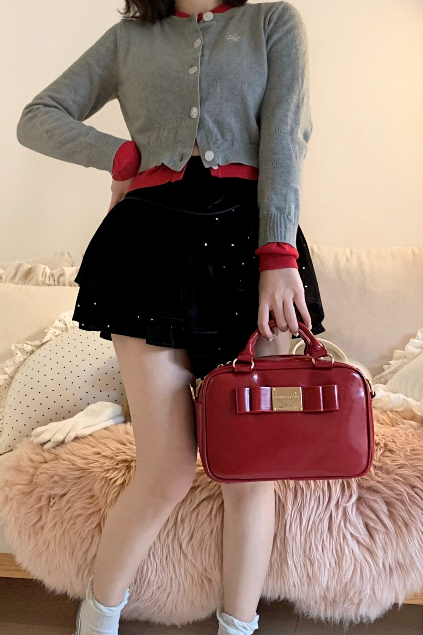 Girl Ribbon Mini Handbag
