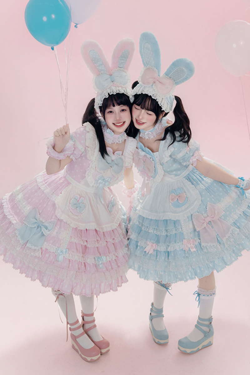 Sweet Lolita Cake Maid Dress